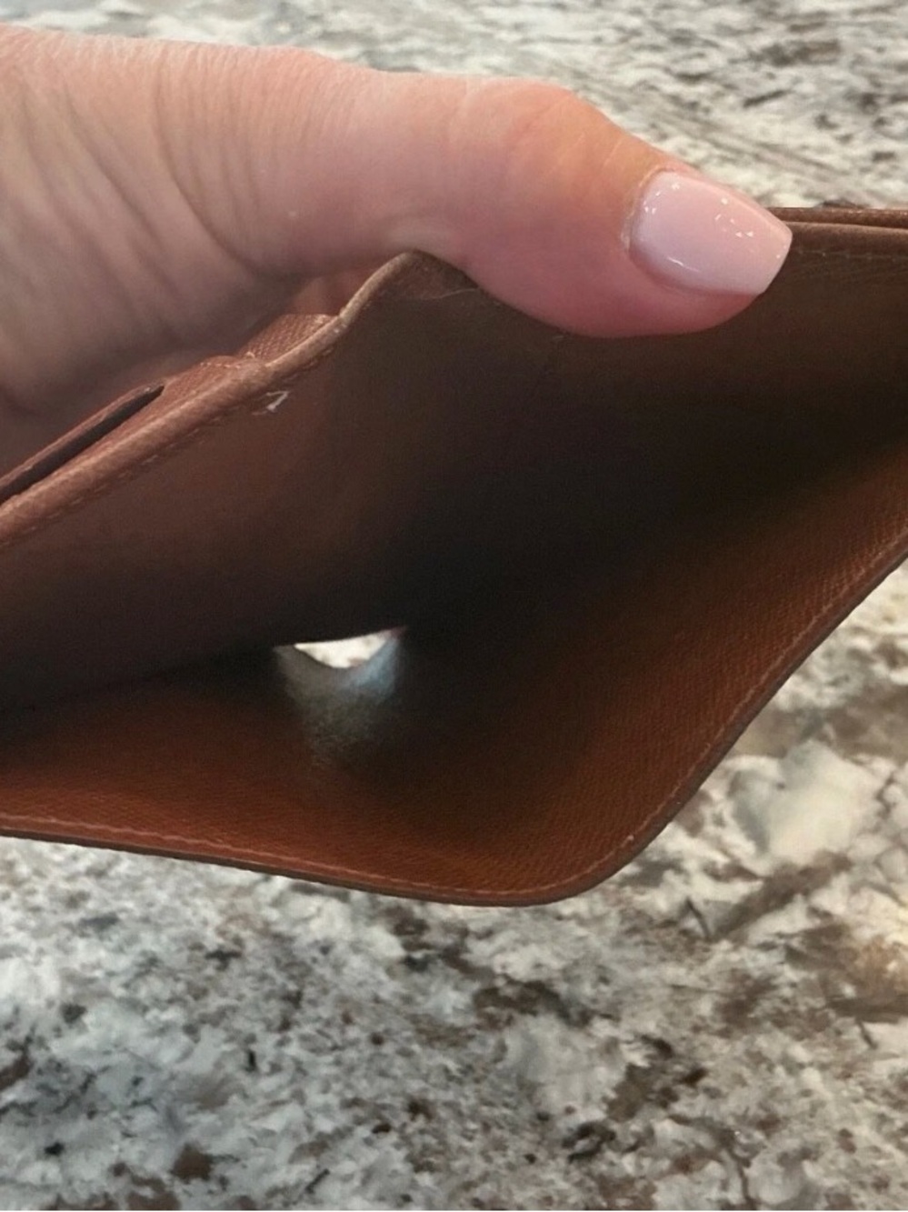 Louis Vuitton Monogram Canvas Wallet in Brown and Gold - Picture 5 of 7